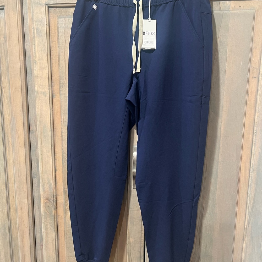 Figs Men's Deep Blue Joggers